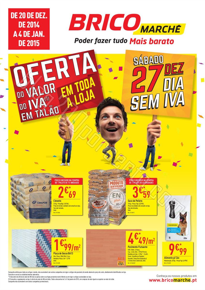 Antevisão Folheto BRICOMARCHÉ Oferta do IVA, de 