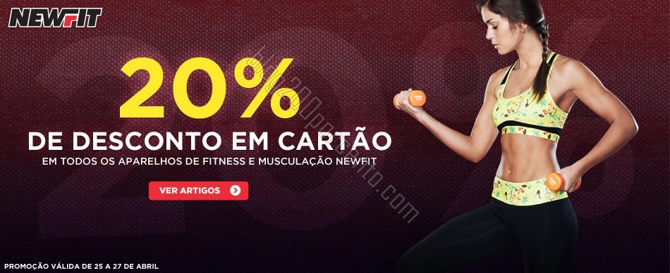 20% de desconto | SPORT ZONE | até 27 abril