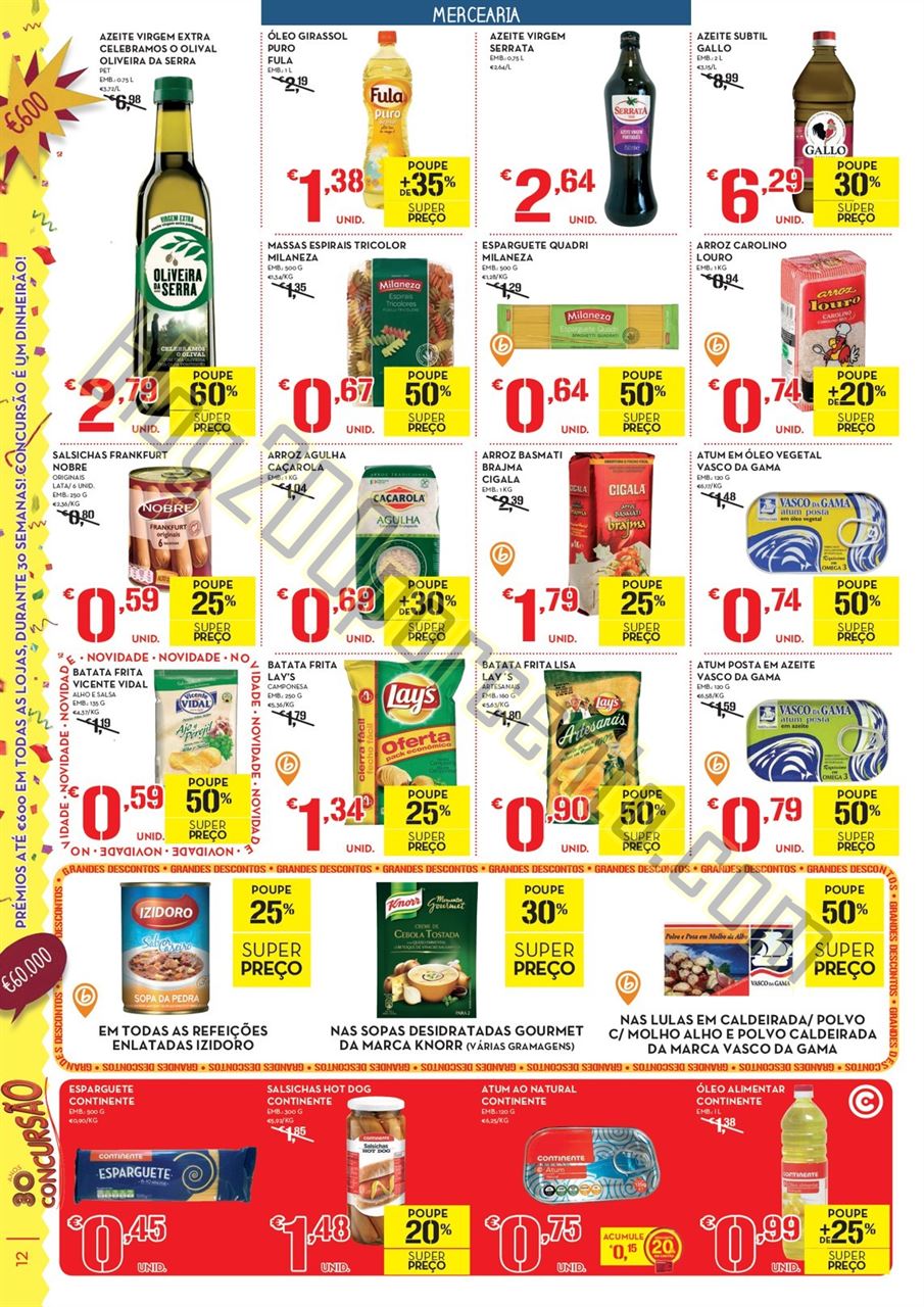 Antevisão folheto CONTINENTE promoções de 14 a 