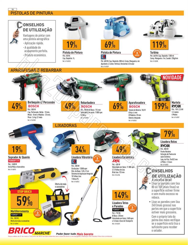 Antevisão Folheto BRICOMARCHÉ Promoções de 21 