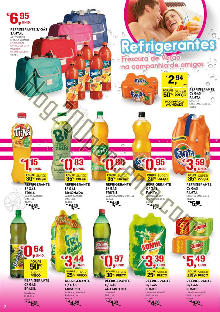 Antevisão Folheto CONTINENTE Refrigerantes e Gela