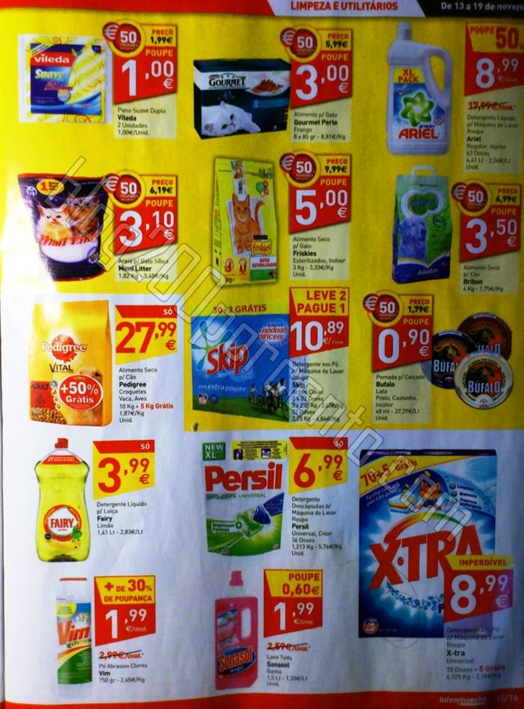 Antevisão Folheto INTERMARCHÉ de 13 a 19 novembr