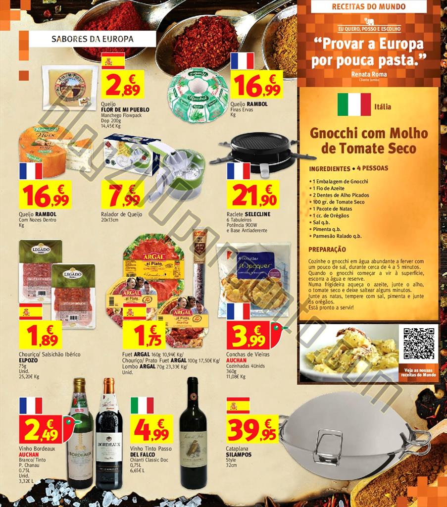 Antevisão Folheto JUMBO Sabores do Mundo de 12 a 