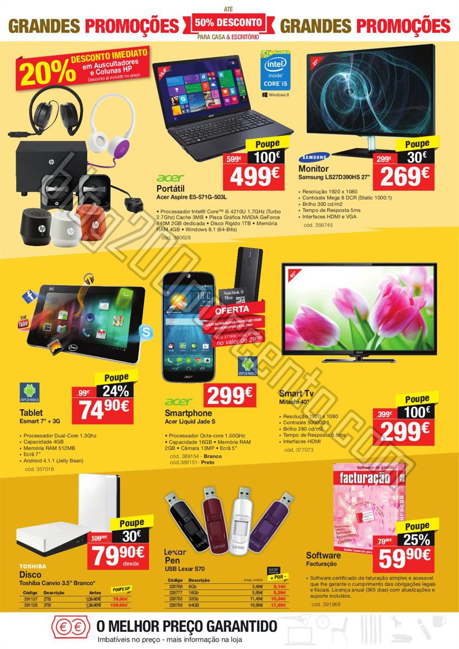 Antevisão Folheto STAPLES Promoções de 23 a 28 