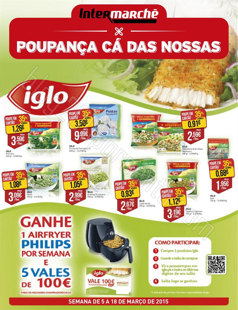 Antevisão Folheto INTERMARCHÉ Congelados de 5 a 