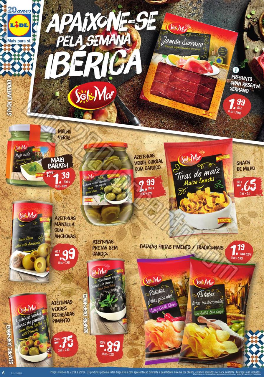 Antevisão Folheto LIDL Promoções de 23 a 29 abr