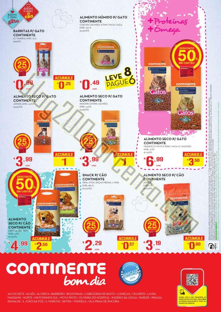 Antevisão Folheto CONTINENTE Feira dos animais de