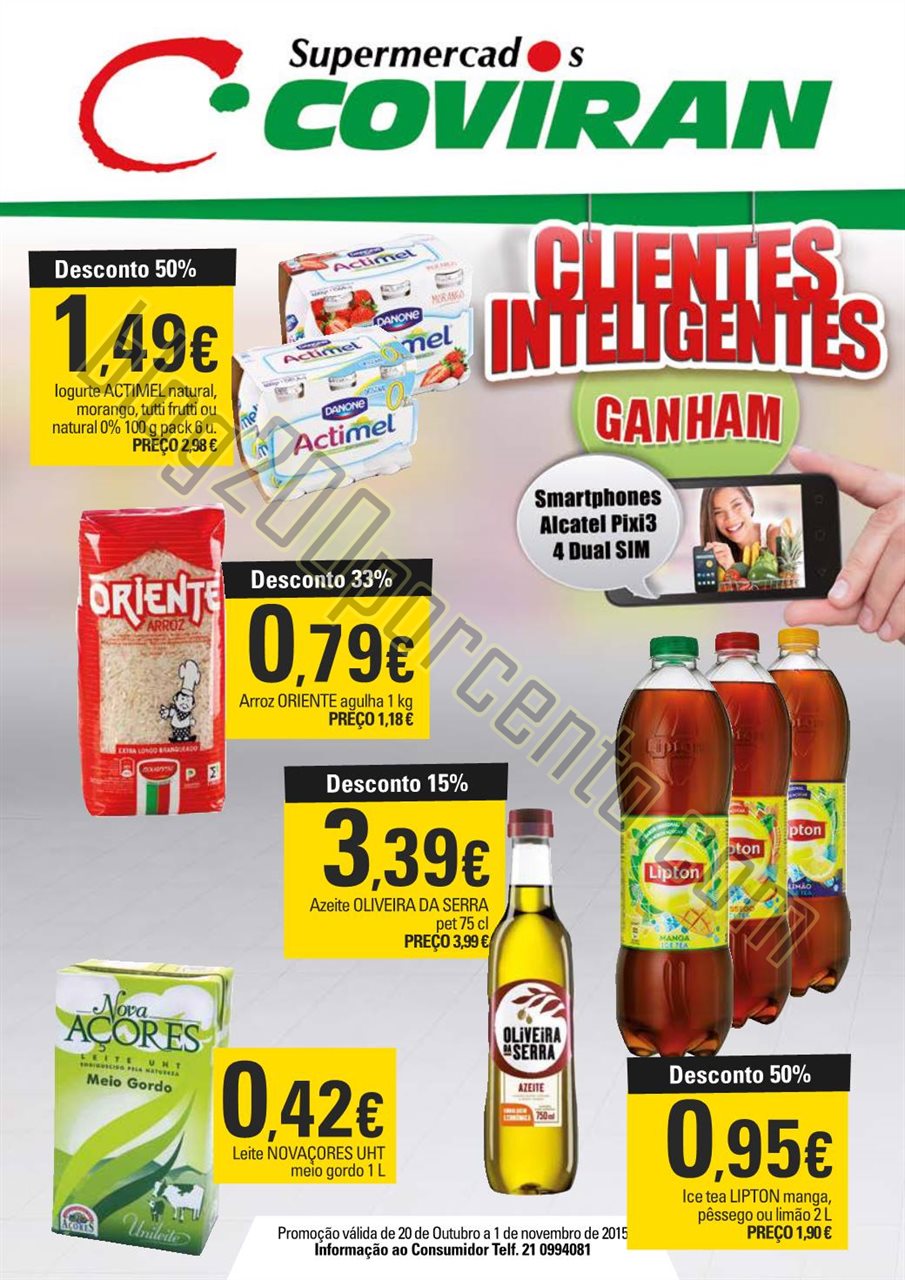 Novo Folheto COVIRAN Promoções de 20 outubro a 1