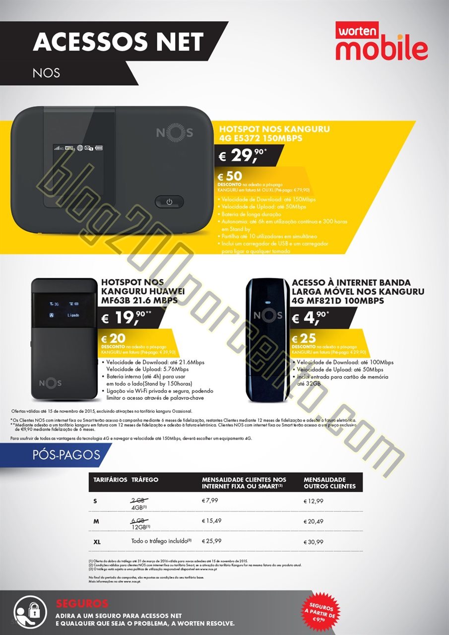 Novo Folheto WORTEN Mobile promoções até 2 deze