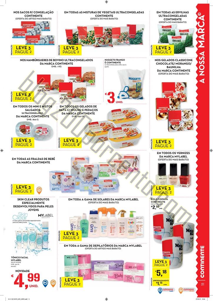 Antevisão Folheto CONTINENTE Promoções de 2 a 8