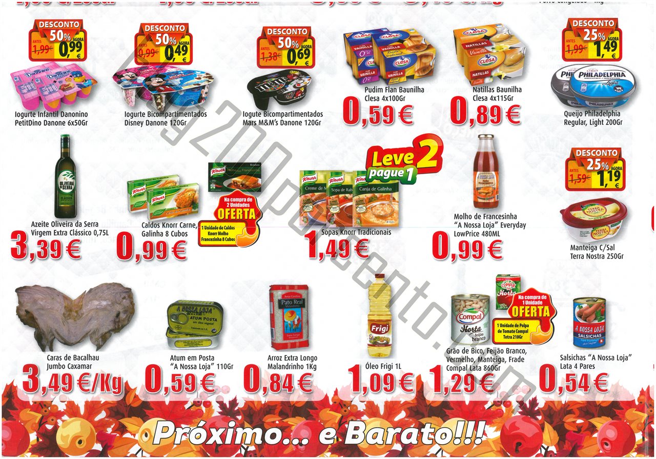 Antevisão Folheto A NOSSA LOJA Promoções de 31 