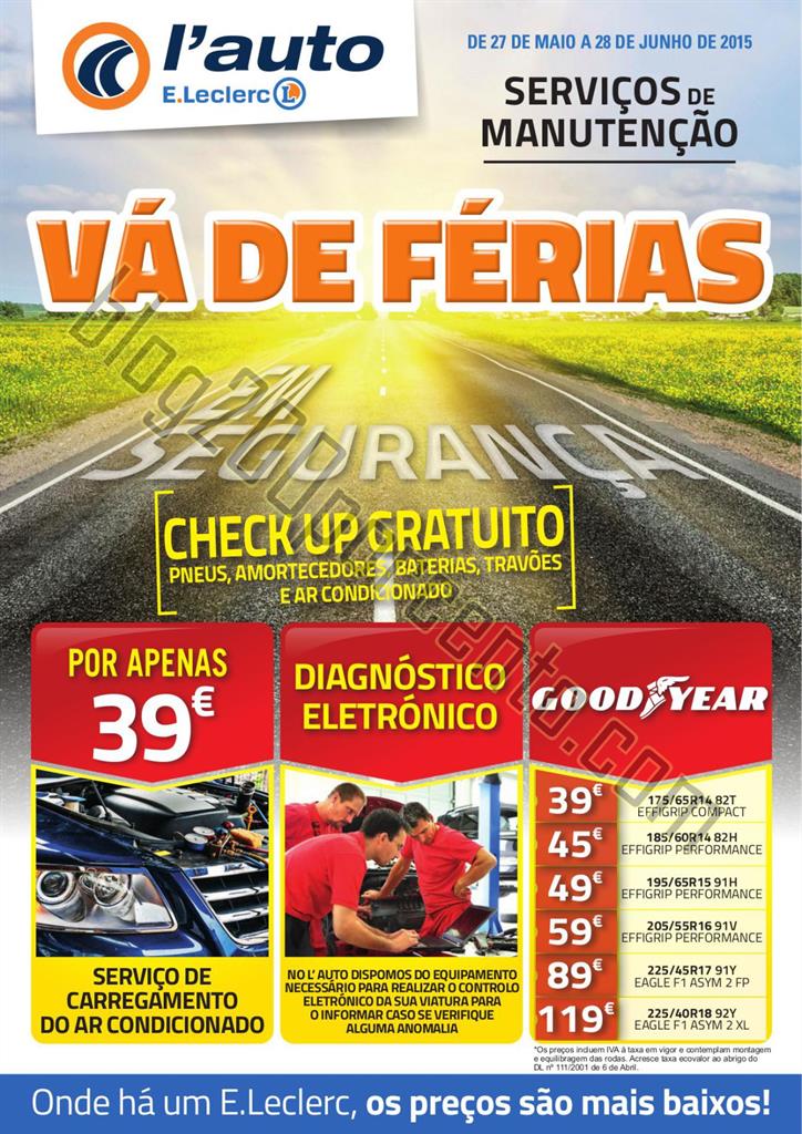 Novo Folheto E-LECLERC Auto de 27 maio a 28 junho 