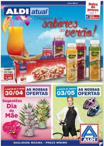 Antevisão folheto | ALDI | a partir de 30 abril