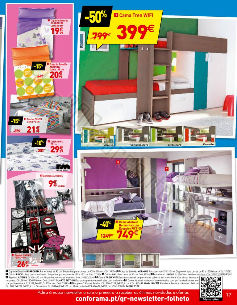 Novo Folheto CONFORAMA Promoções de 30 julho a 2