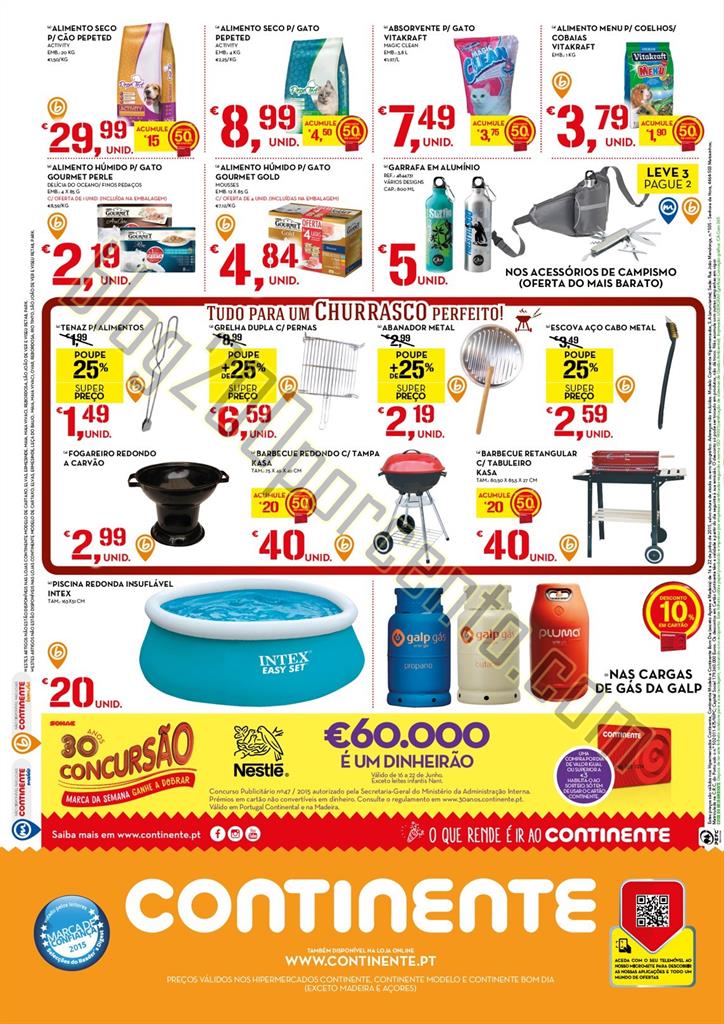 Antevisão Folheto CONTINENTE Promoções de 16 a 