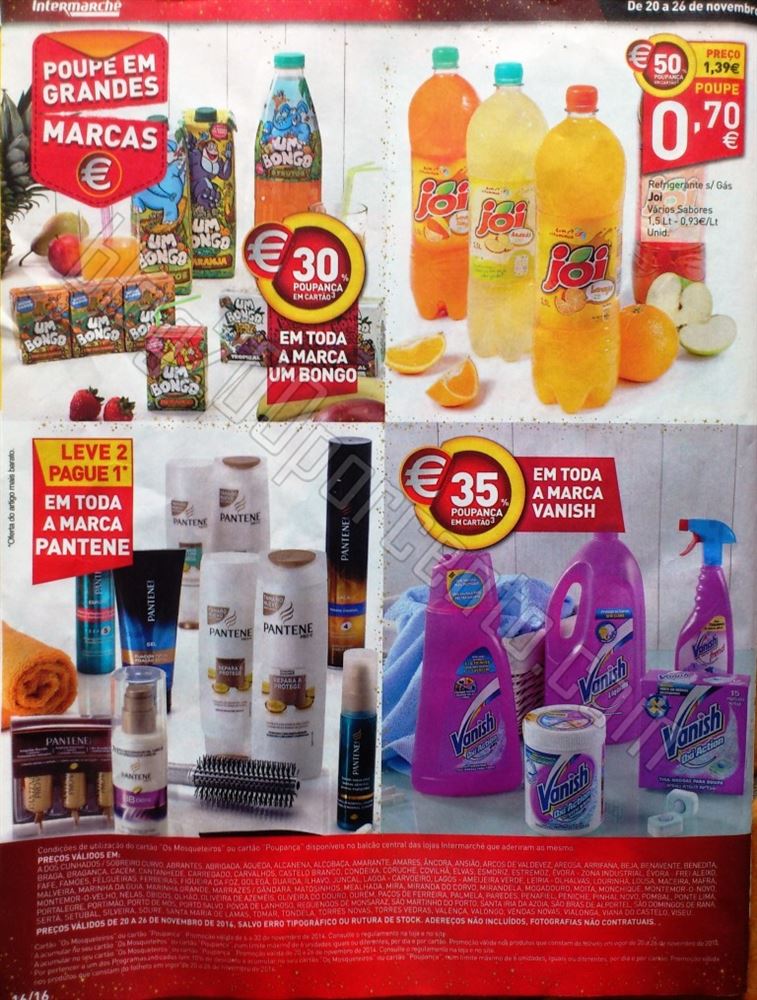 Antevisão Folheto INTERMARCHÉ de 20 a 26 novembr