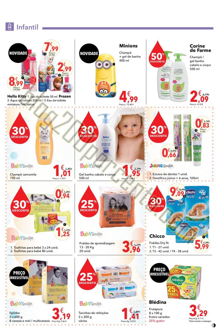 Antevisão Folheto CLAREL Promoções de 22 outubr