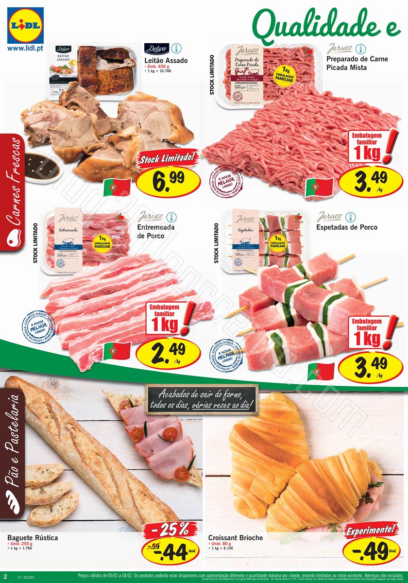 Antevisão Folheto LIDL promoções de 5 a 11 feve