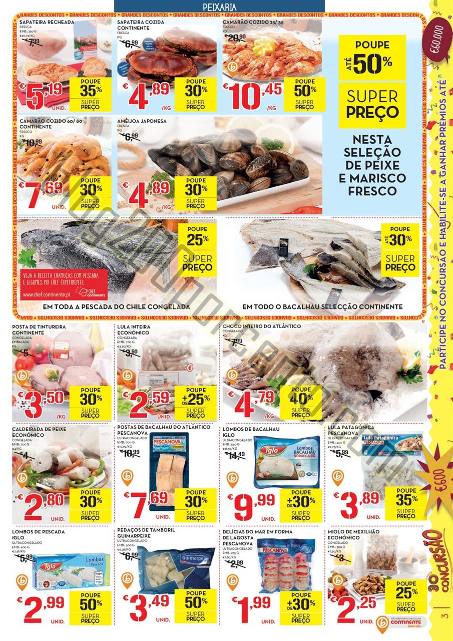 Antevisão folheto CONTINENTE promoções de 14 a 