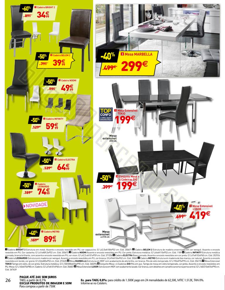 Novo Folheto CONFORAMA Promoções de 30 julho a 2