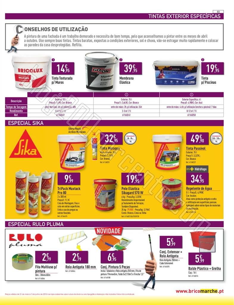 Antevisão Folheto BRICOMARCHÉ Promoções de 21 