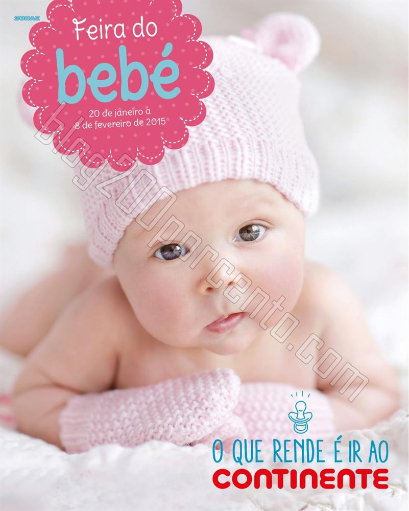 Antevisão Folheto CONTINENTE Feira do Bebé de 20