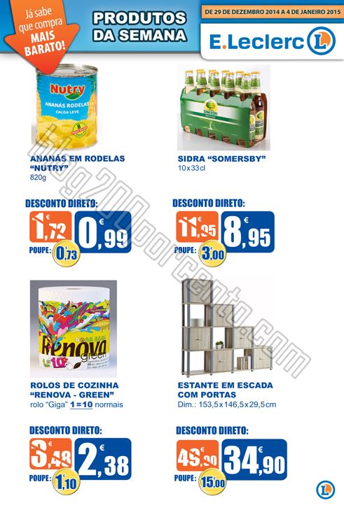 Promoções da Semana E-LECLERC Chaves de 29 dezem