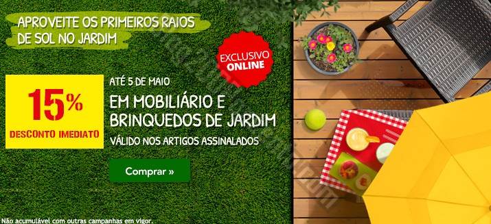 15% de desconto | CONTINENTE | até 5 maio - Só online