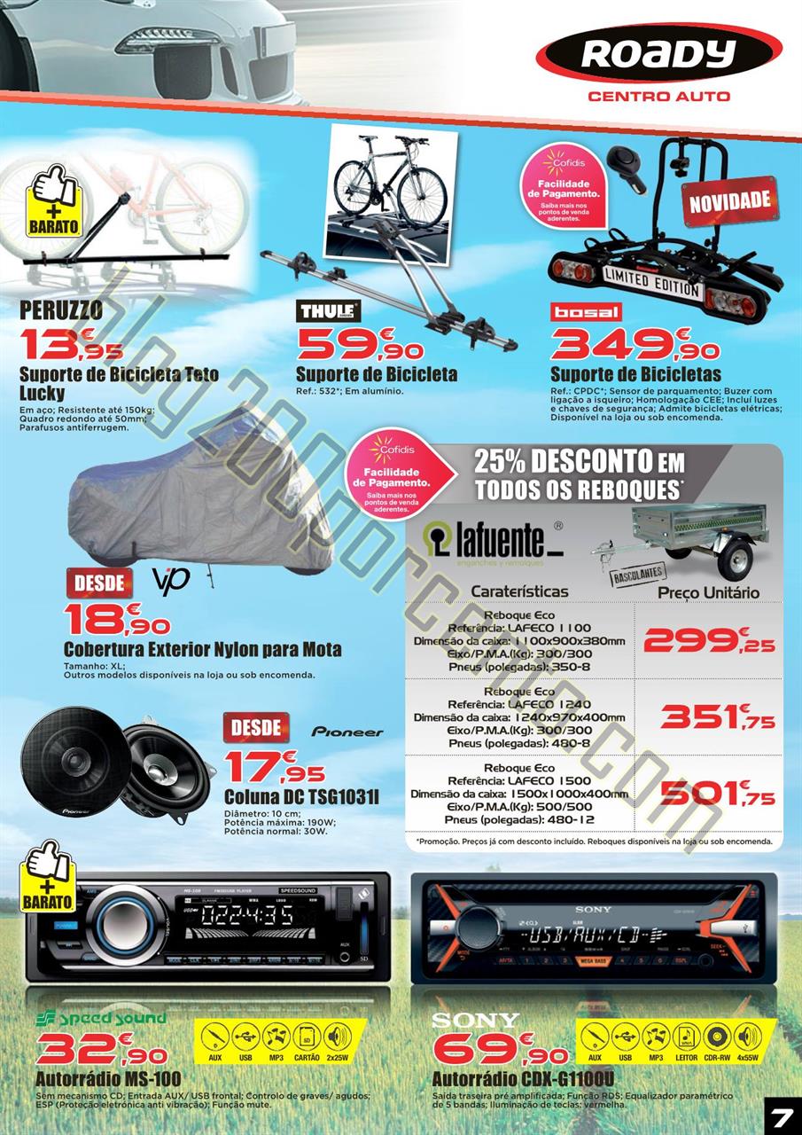 Antevisão Folheto ROADY Promoções de 3 a 27 set