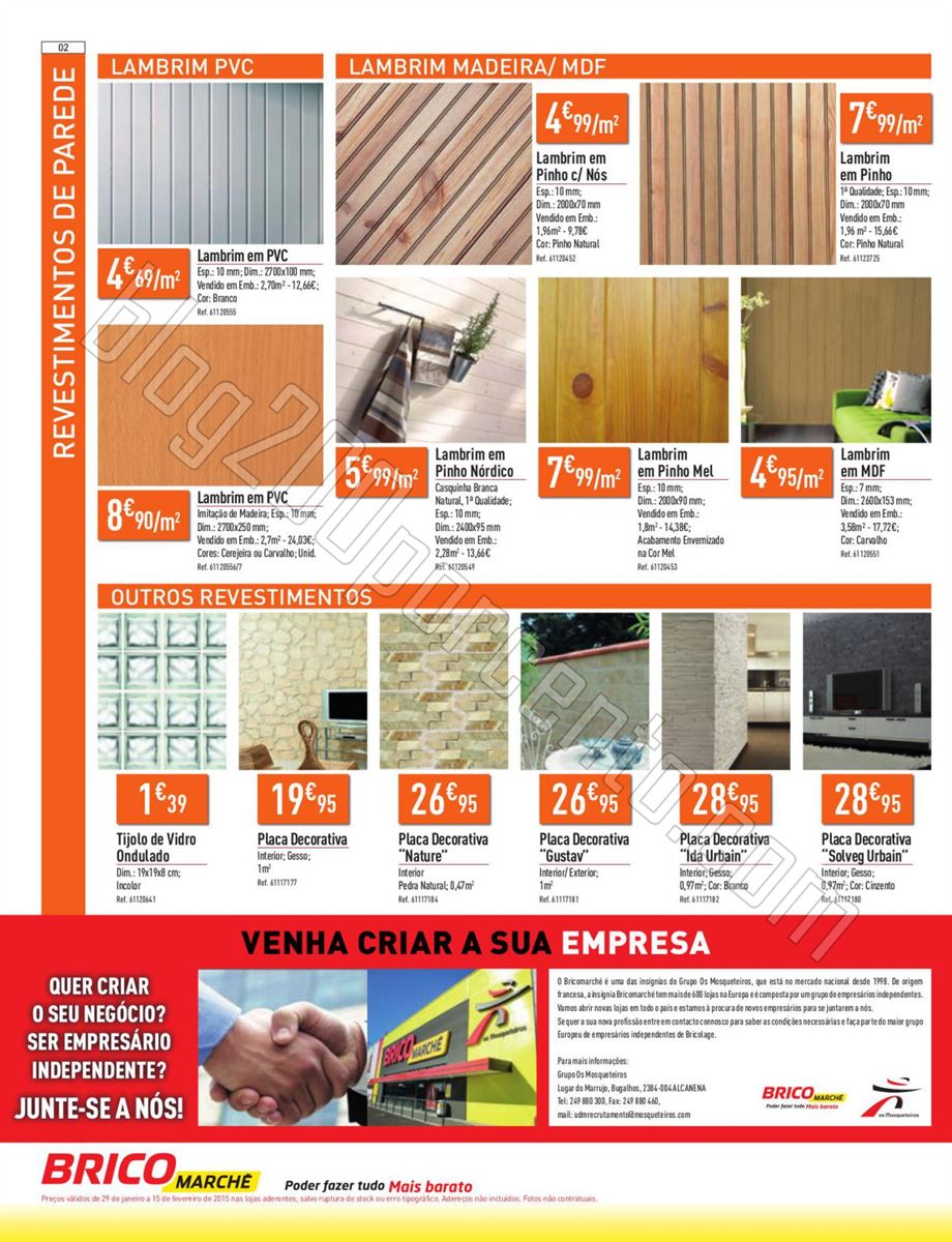 Antevisão Folheto BRICOMARCHÉ de 29 janeiro a 15