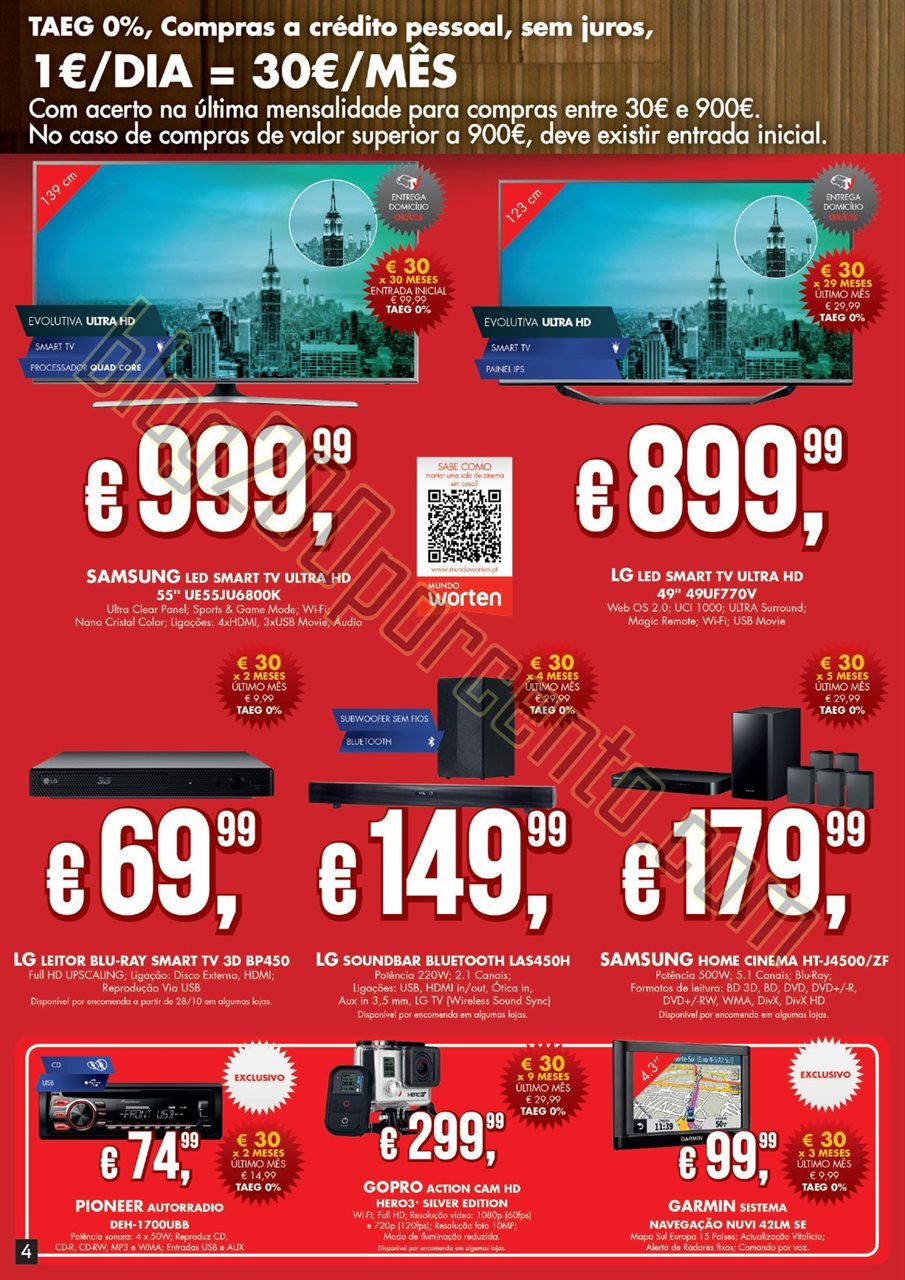 Novo Folheto WORTEN Promoções de 21 outubro a 10