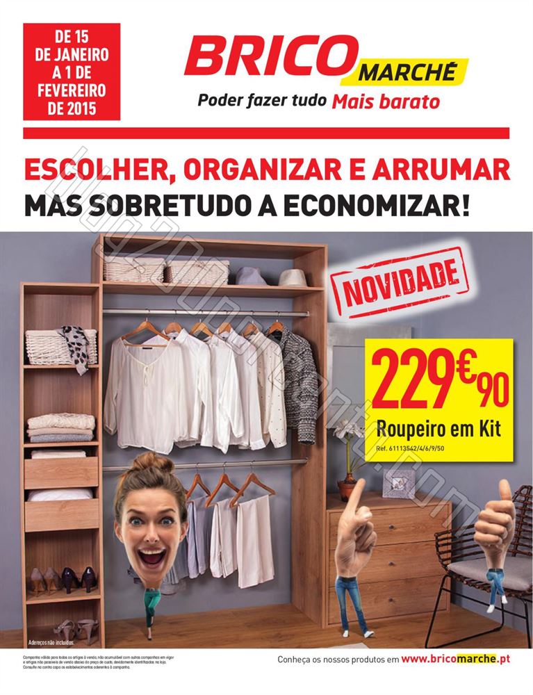 Antevisão Folheto BRICOMARCHÉ de 15 janeiro a 1 