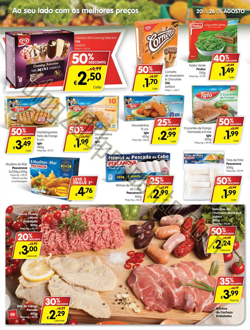 Antevisão Folheto MINIPREÇO Promoções de 20 a 