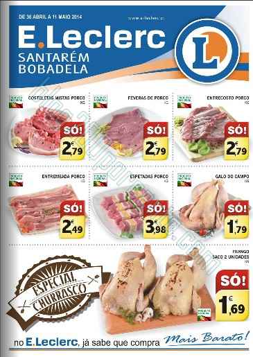 Folheto | E-LECLERC | Santarém / Bobadela até 11 maio