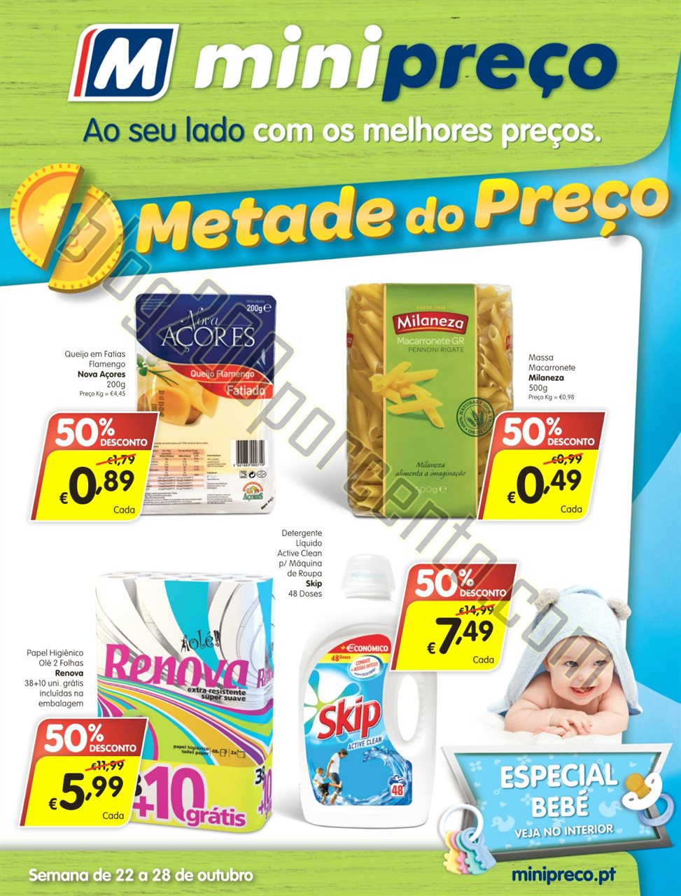 Antevisão Folheto MINIPREÇO Promoções de 22 a 