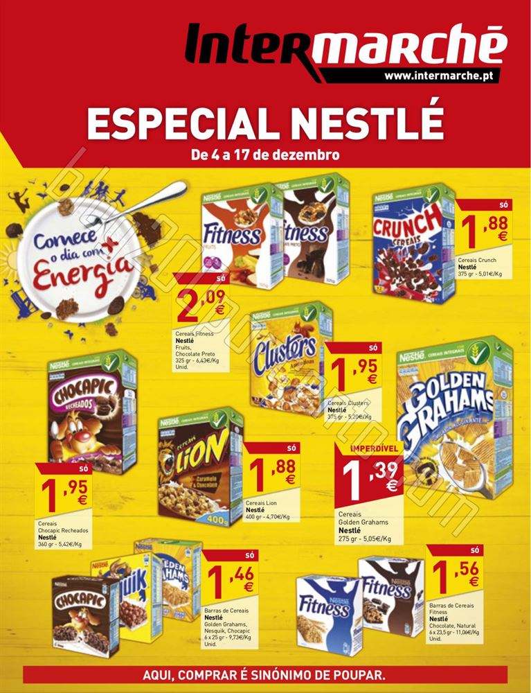 Antevisão Folheto INTERMARCHÉ Nestlé de 4 a 17 