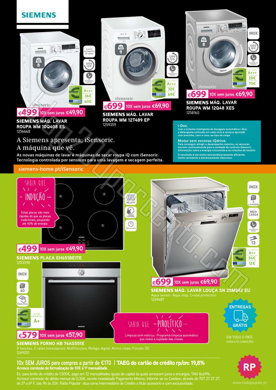 Antevisão Folheto RADIO POPULAR Promoções de 3 