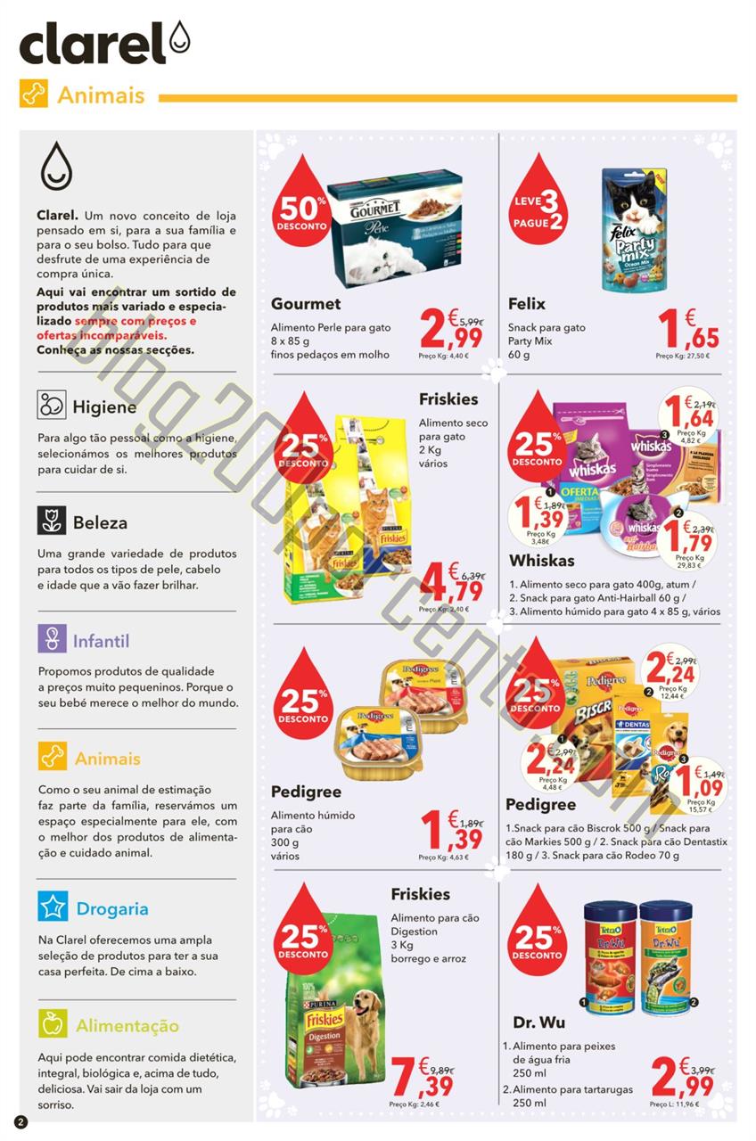 Antevisão Folheto CLAREL Promoções de 24 setemb