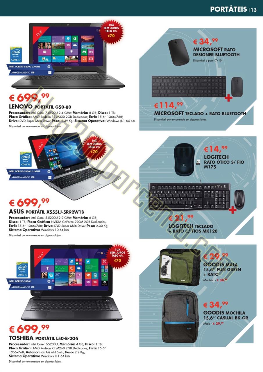 Novo Folheto WORTEN Tecnologia Promoções até 20