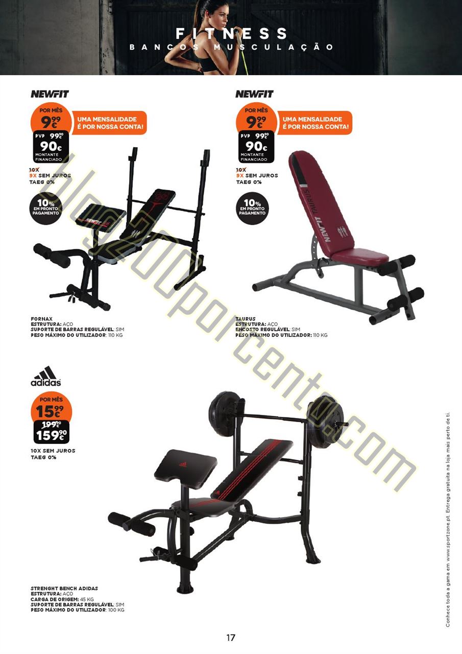 Antevisão Folheto SPORT ZONE Fitness de 8 outubro