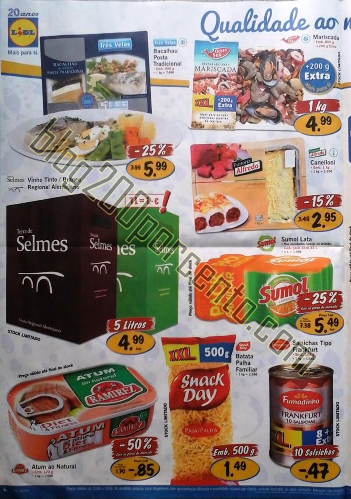 Antevisão Folheto LIDL Promoções de 25 junho a 