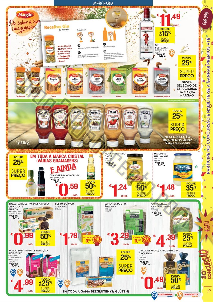 Antevisão folheto CONTINENTE promoções de 14 a 