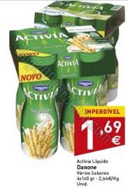 Acumulação com Vale | INTERMARCHÉ | Activia, de 13 a 19 maio