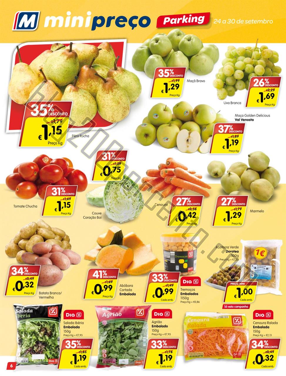 Antevisão Folheto MINIPREÇO Parking de 24 a 30 s