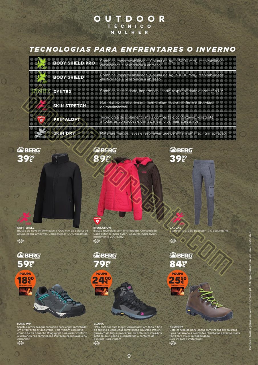 Antevisão Folheto SPORT ZONE promoções de 29 ou