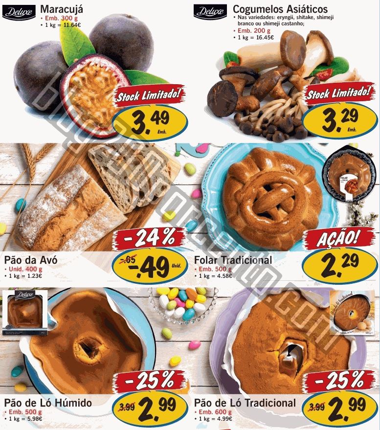 Antevisão Promoções LIDL de 2 a 4 abril - quint