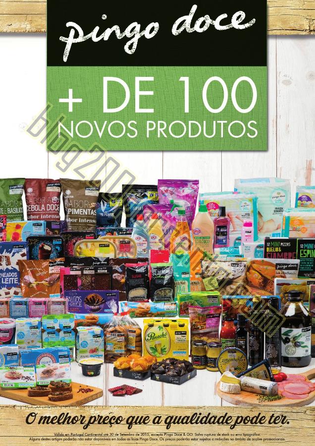Novo Folheto PINGO DOCE Novos Produtos até 30 set