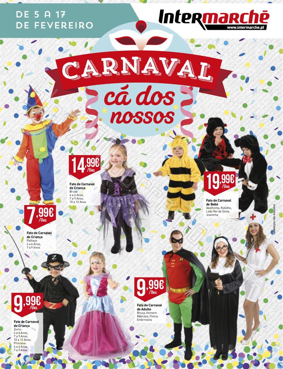 Antevisão Folheto INTERMARCHÉ Carnaval de 5 a 17