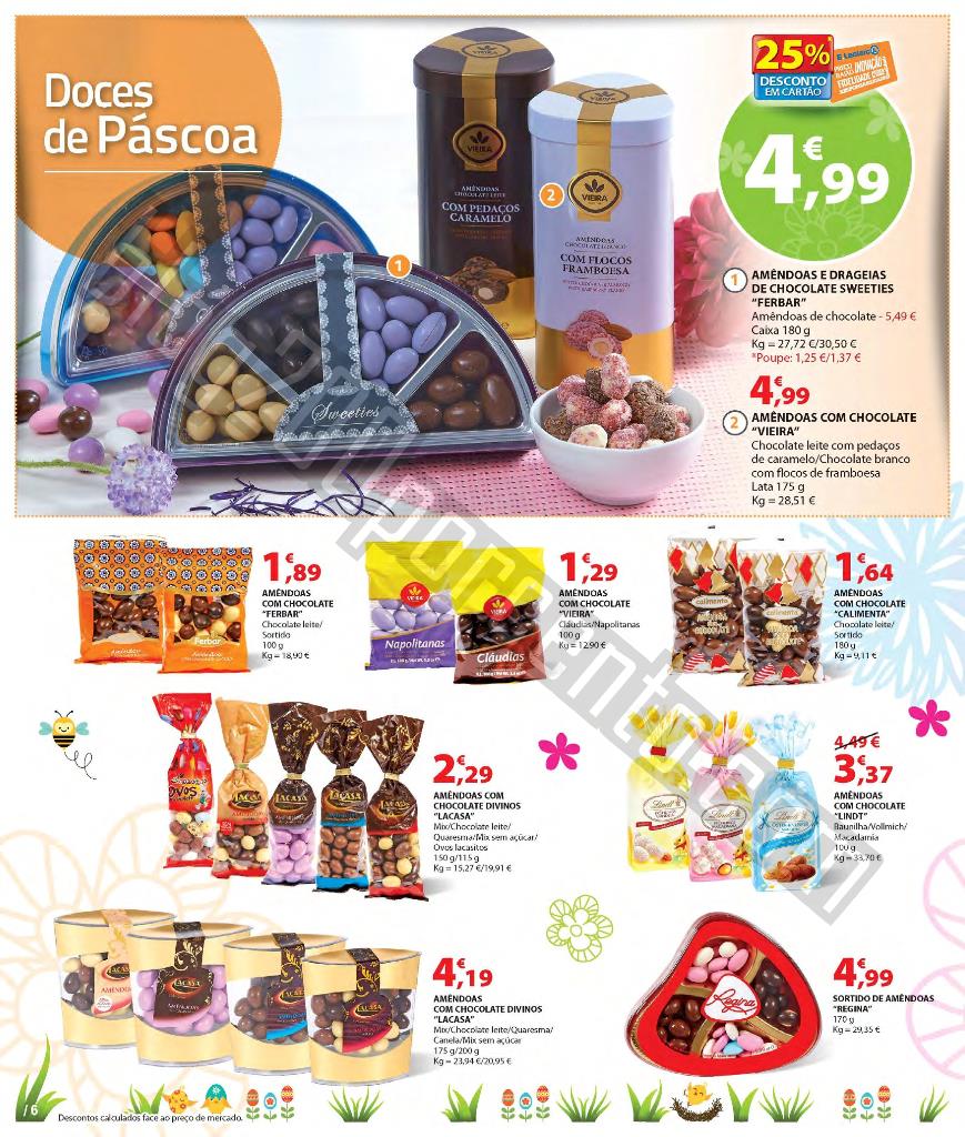 Antevisão Folheto E-LECLERC Páscoa de 24 março 