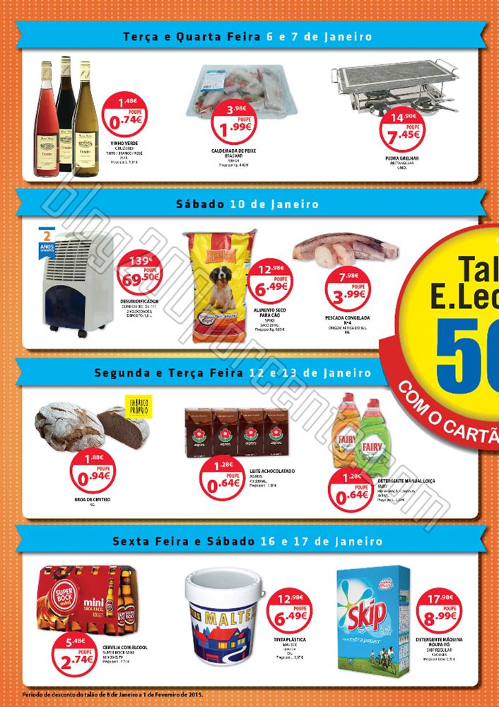 Antevisão Folheto E-LECLERC Barcelos de 6 a 19 ja